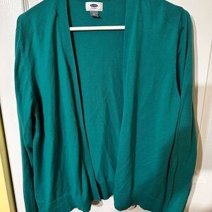 Old Navy Women's Vibrant Teal Cardigan